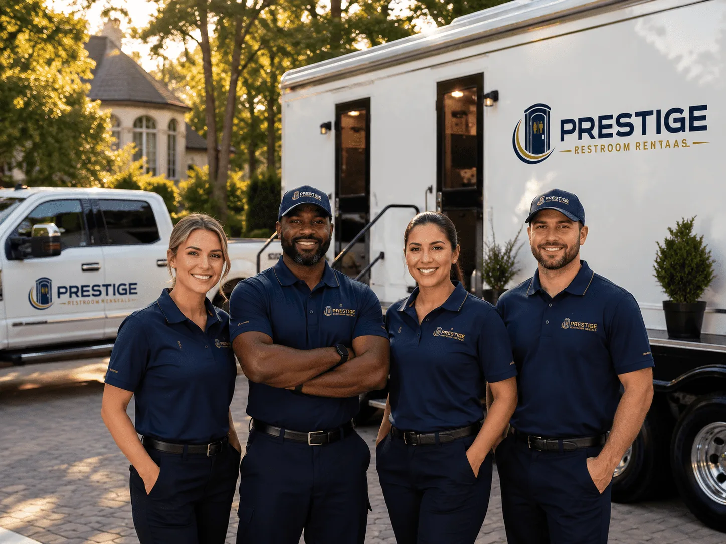 Trusted Luxury Portable Restrooms company in Temple, ME
